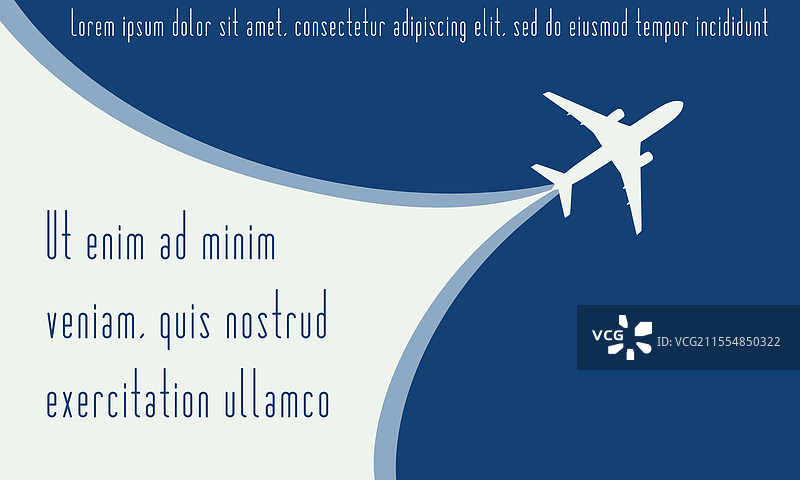 简单背景与纸艺飞机图片素材