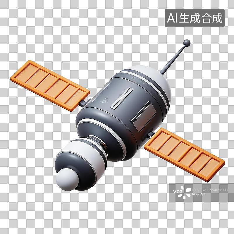【AI数字艺术】免抠元素一个卫星图片素材
