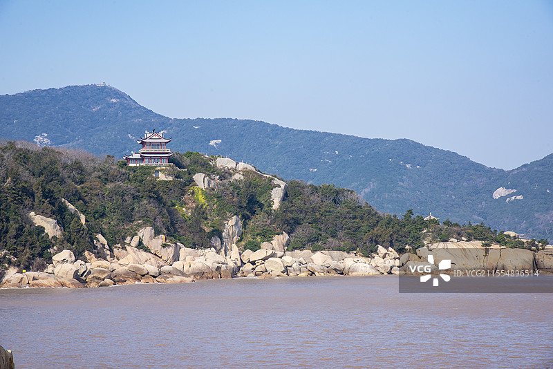 普陀山自然风光图片素材