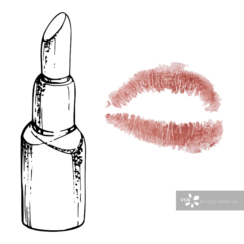 化妆品口红唇彩润唇膏保湿霜管图片素材