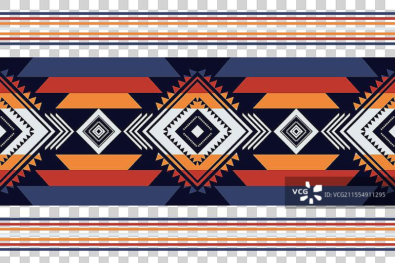 阿兹特克西南边界图案图片素材