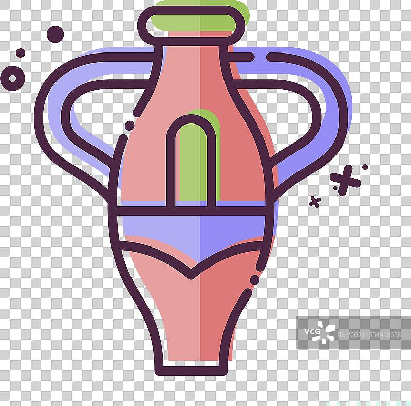 与南非象征Mbe相关的图标花瓶图片素材