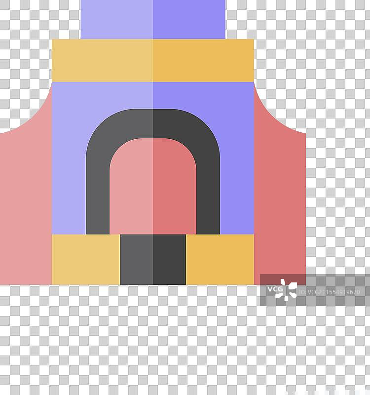 与南非象征相关的旅行者图标图片素材