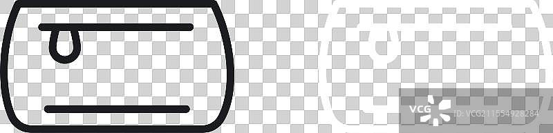 化妆包图标集 美容化妆产品包图片素材