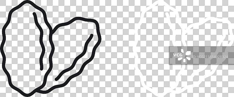 枣子水果图标集与枣树符号图片素材