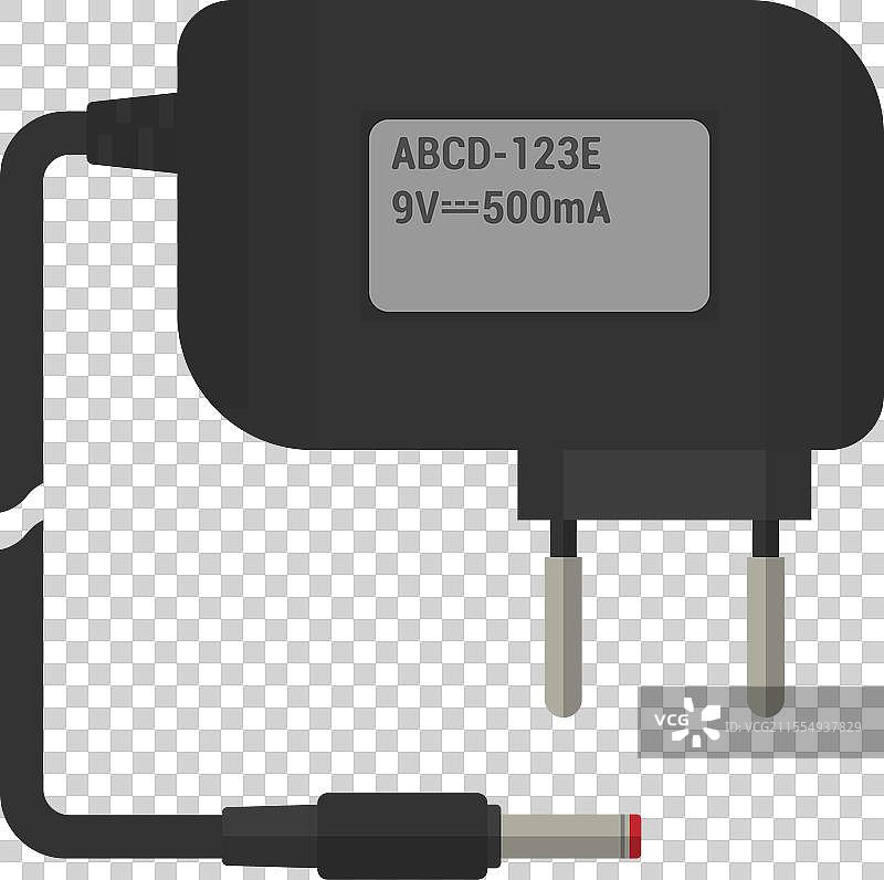 电子设备用的交流直流电源适配器图片素材