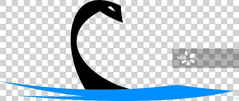 海怪幻想神话标志图标图片素材