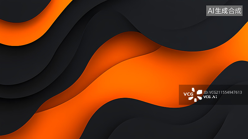 【AI数字艺术】律动光影的抽象艺术图片素材
