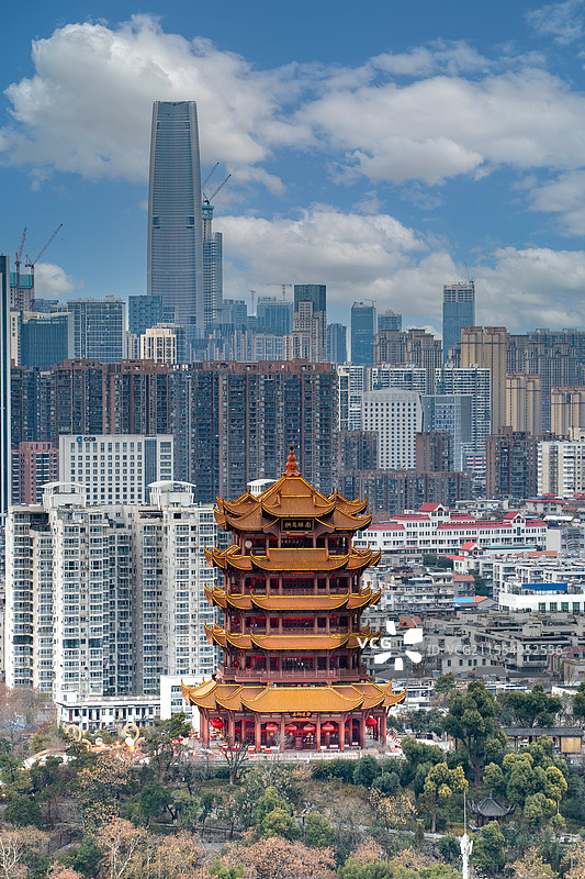 武汉黄鹤楼图片素材