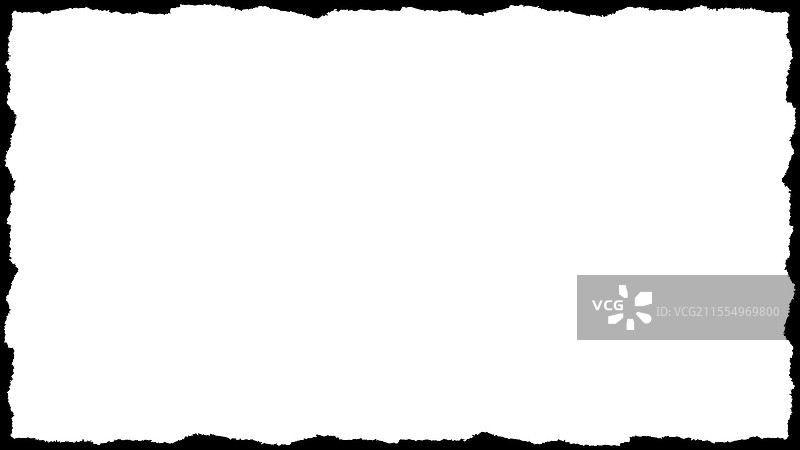 破旧风格的锯齿边框矩形框架图片素材