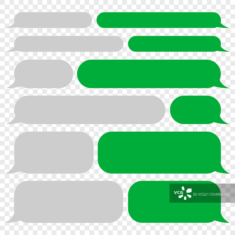 聊天消息气泡图片素材