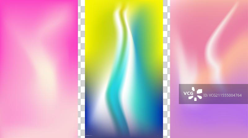 色彩丰富的模糊背景渐变色图片素材