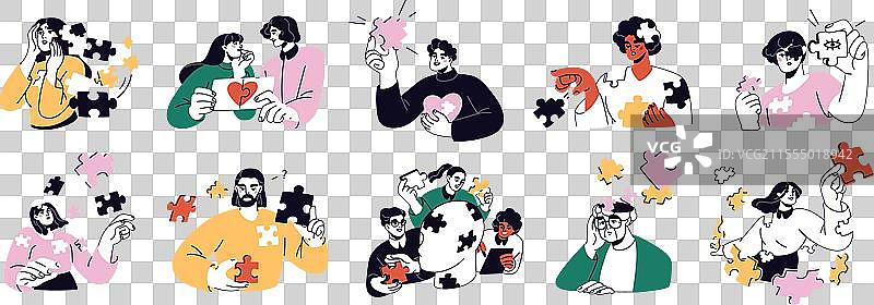 心理健康心理学问题概念图片素材