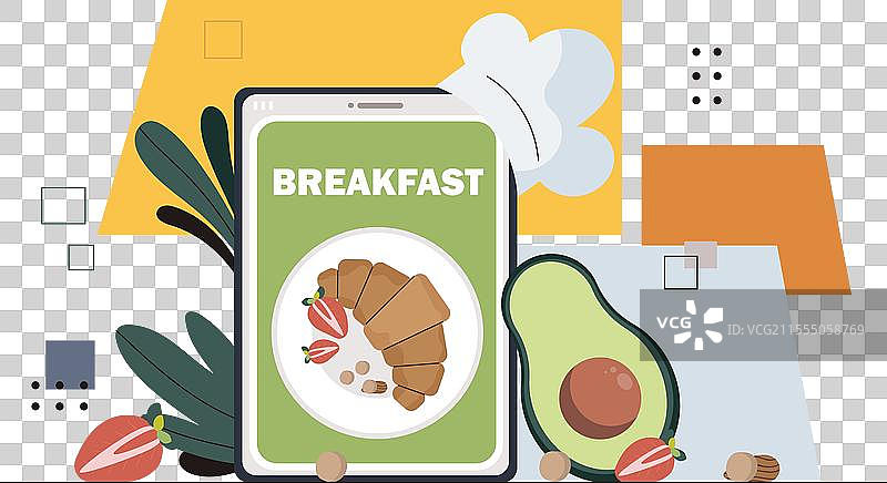 健康早餐概念图片素材