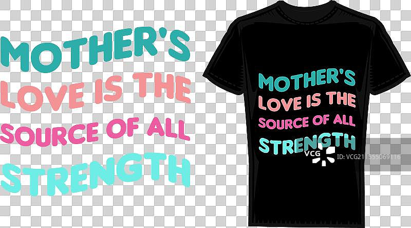 母爱是所有力量的源泉图片素材