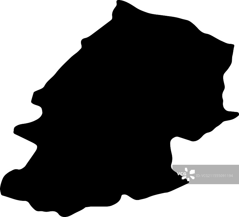 意大利坎波巴索轮廓地图图片素材