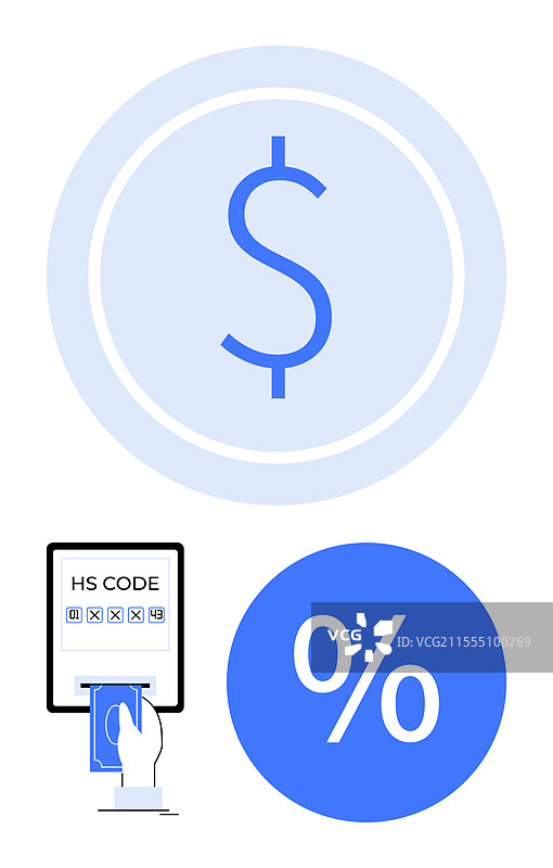 货币和金融交易的重点是图片素材