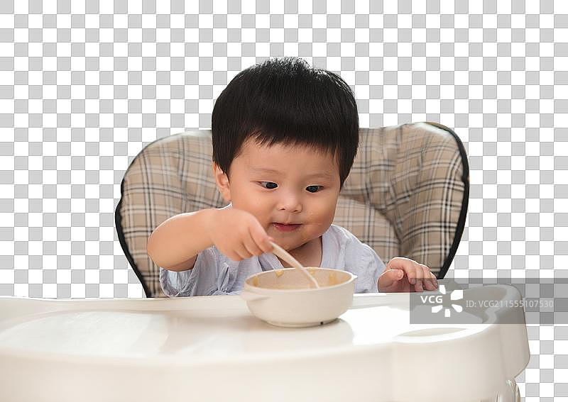 宝宝吃饭图片素材