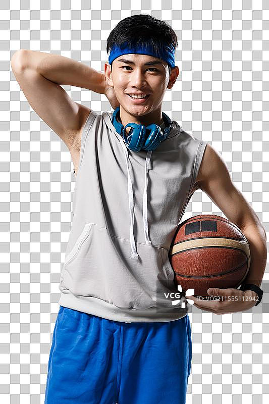 一个年轻的大学男生图片素材