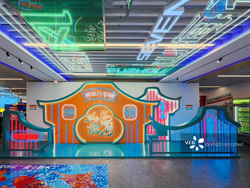 福州三坊七巷夜景图片素材