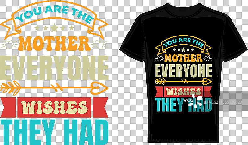 你是每个人都希望拥有的母亲。图片素材