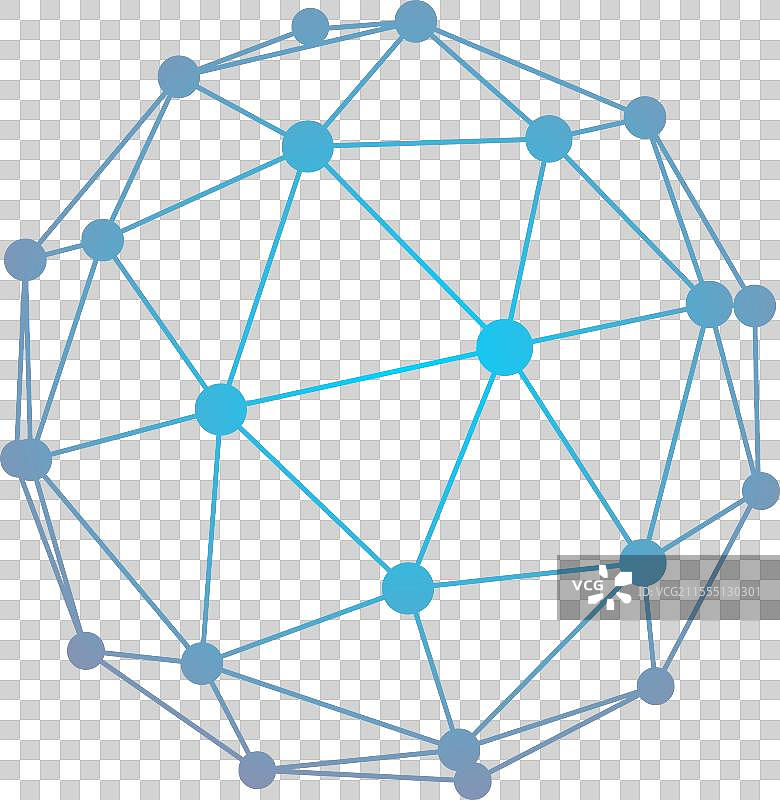 带有球体的抽象背景图片素材