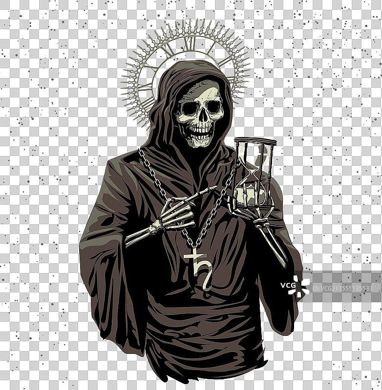 死神降临的时刻已到图片素材