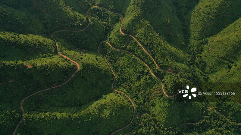 皂幕山航拍图片素材