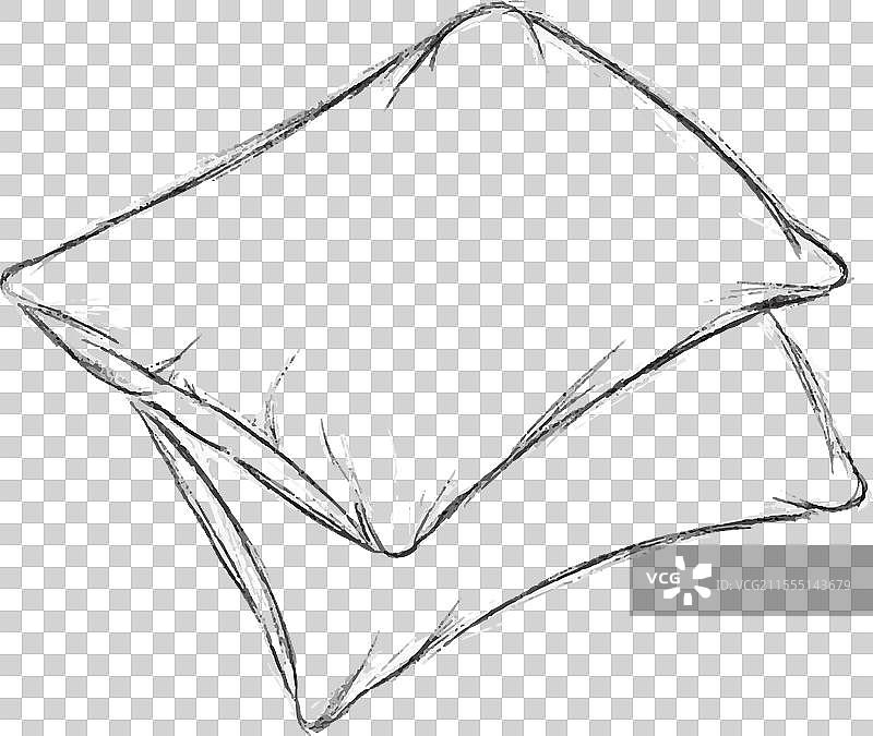 手工制作的枕头草图图片素材