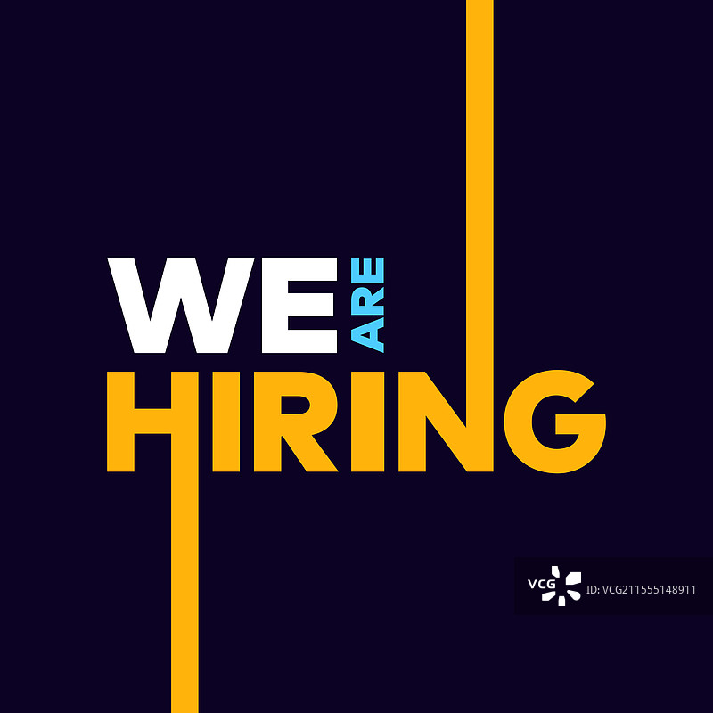 我们正在招聘横幅海报传单员工图片素材