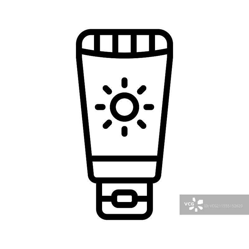 防晒霜图片素材