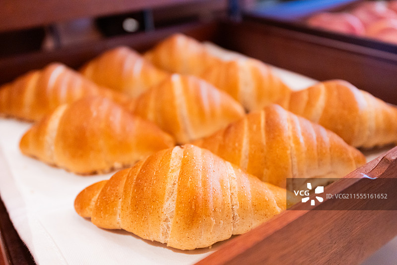 新出炉的面包图片素材