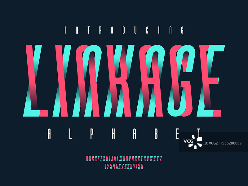 链接字体图片素材