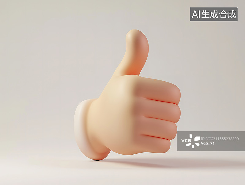【AI数字艺术】竖起大拇指 手势图片素材