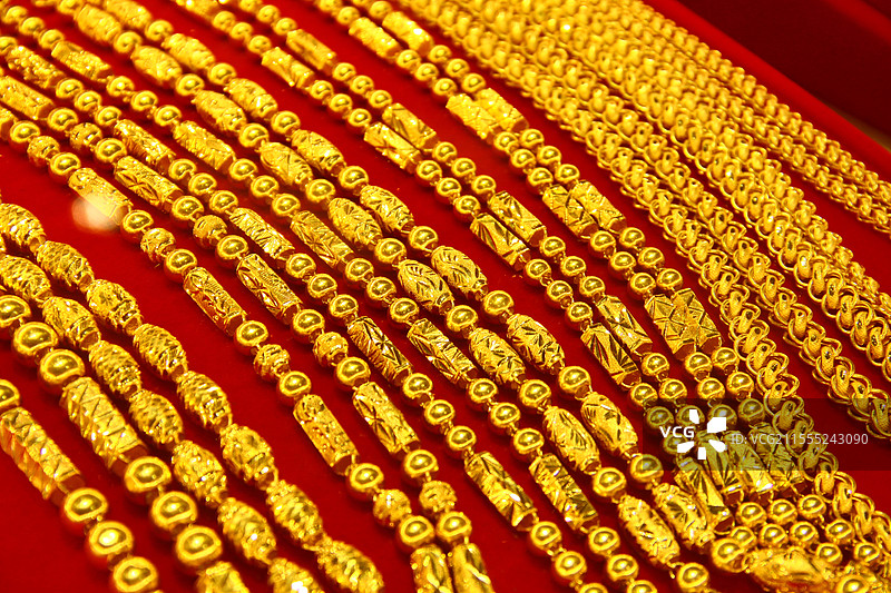 黄金首饰饰品图片素材