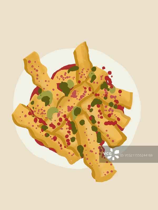 炸洋芋图片素材