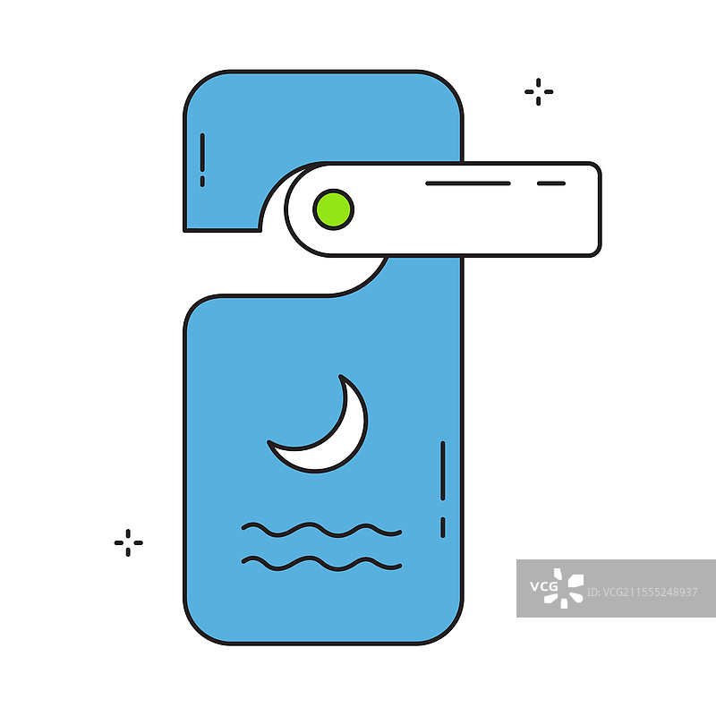 酒店隐私门挂牌图标设计图片素材