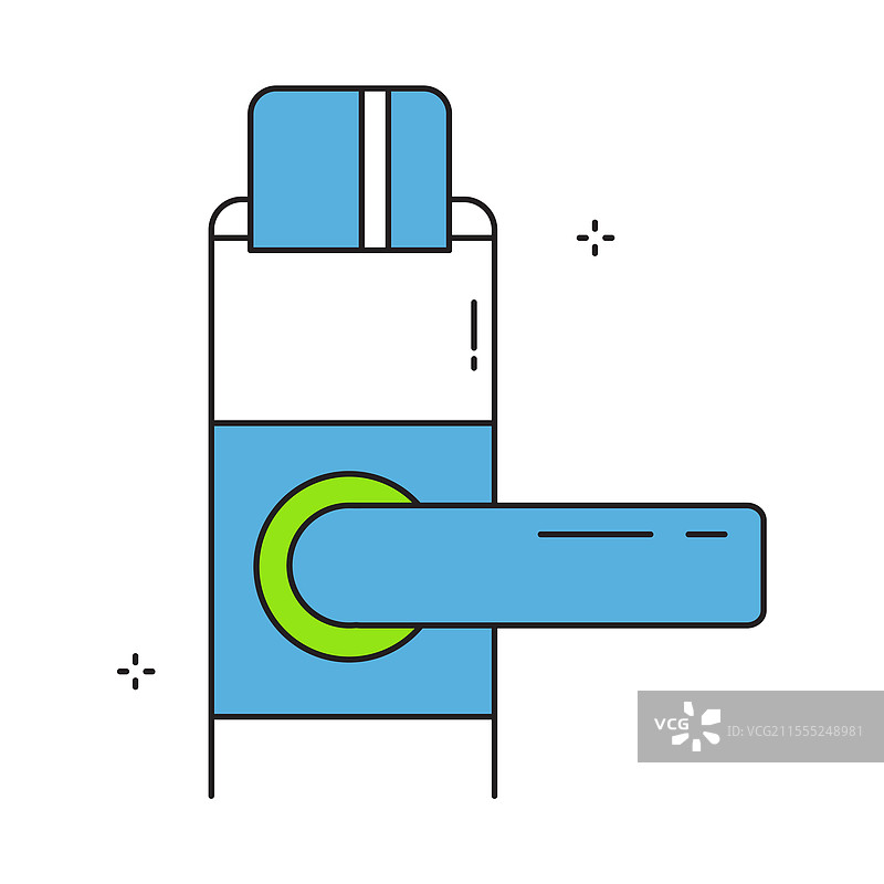 卡锁保护图标设计图片素材