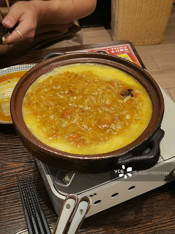 蟹粉豆腐图片素材