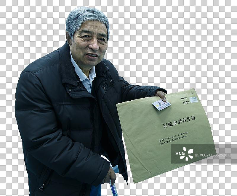 生病的老人在医院图片素材