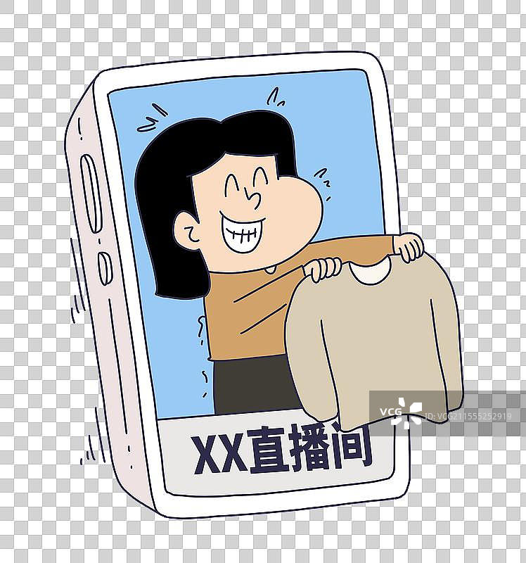 直播间售卖服饰服装图片素材