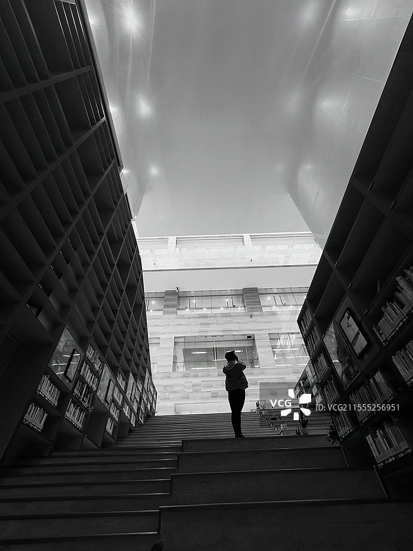 知识的阶梯书山有路勤为径，学海无涯苦作舟。图片素材