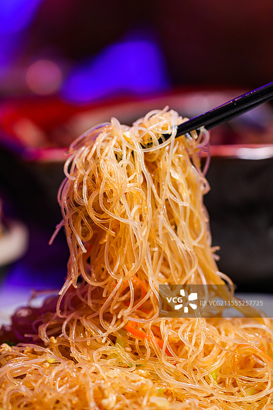 炒粉炒粉干温州美食温州炒粉干图片素材