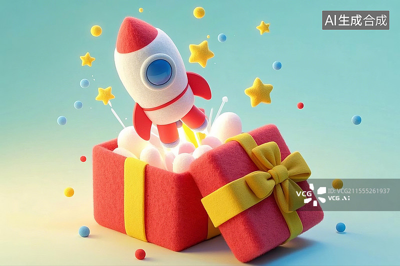 【AI数字艺术】3D毛毡图片素材