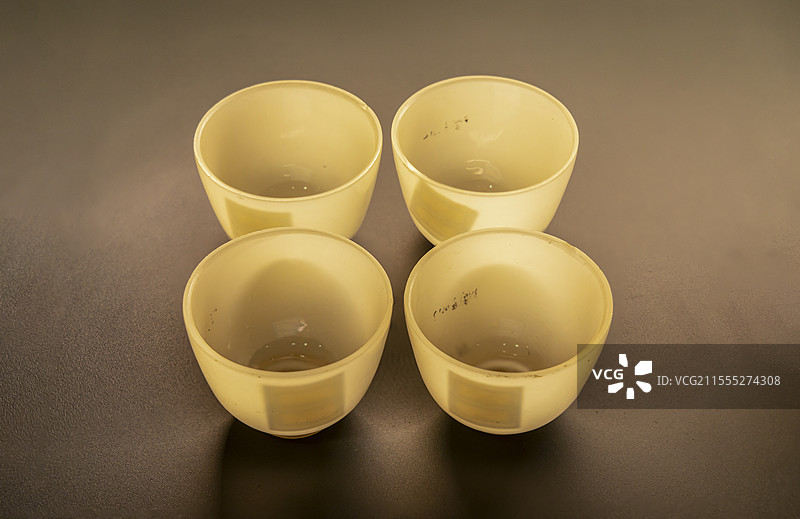 青海省博物馆“历史文物展”：玉杯（明，乐都区瞿昙寺，青海省博物馆藏）图片素材