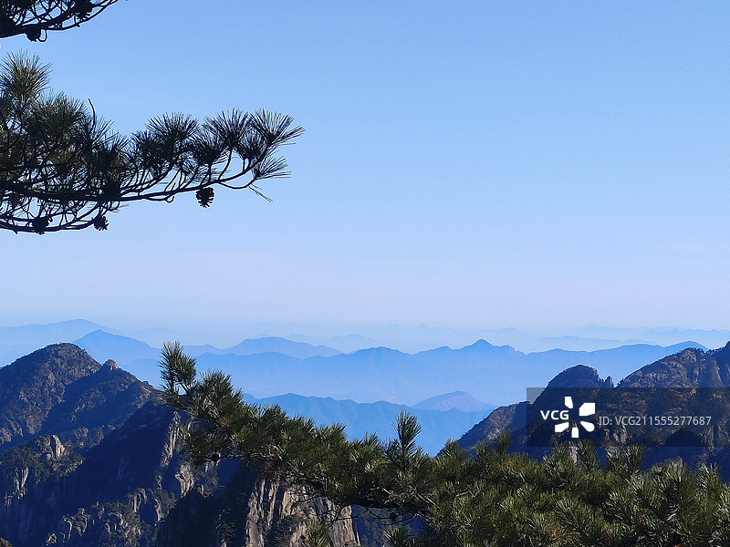 安徽黄山风景图片素材