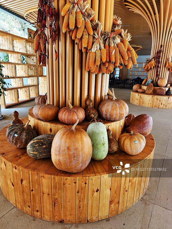 农产品展示区～拍摄于云南临沧沧源佤族自治县图片素材