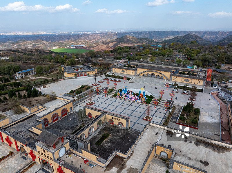 河南省三门峡地坑院与民俗文化园图片素材