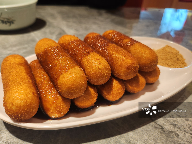 红糖糍粑图片素材