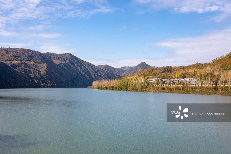 陕西省佛坪县风光图片素材